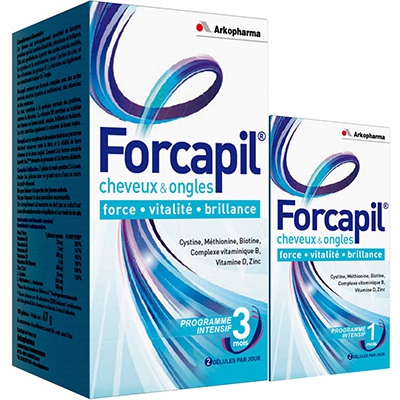image Forcapil - 180 Capsules + 60 OFFERTES 240.0 unités