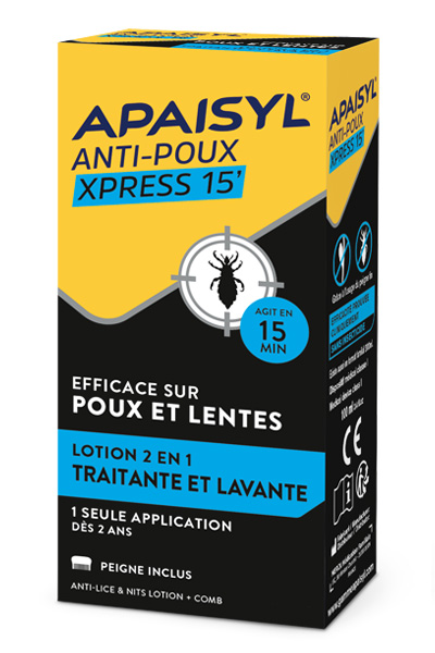 image Apaisyl® Anti-Poux Xpress 15′ (12 produits)